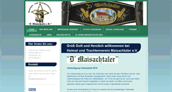 Desktop Screenshot of maisachtaler.de